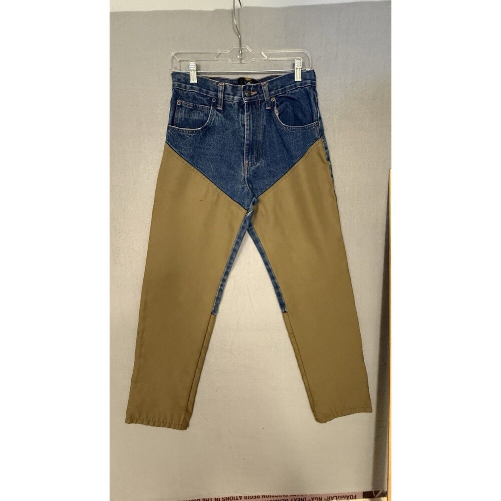 Vintage RedHead Canvas Faced Hunting Pants Jeans Denim Brush Chaps Size 16